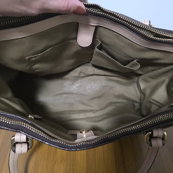 Coach Signature Brown Tote Bag - Picture 5 of 9